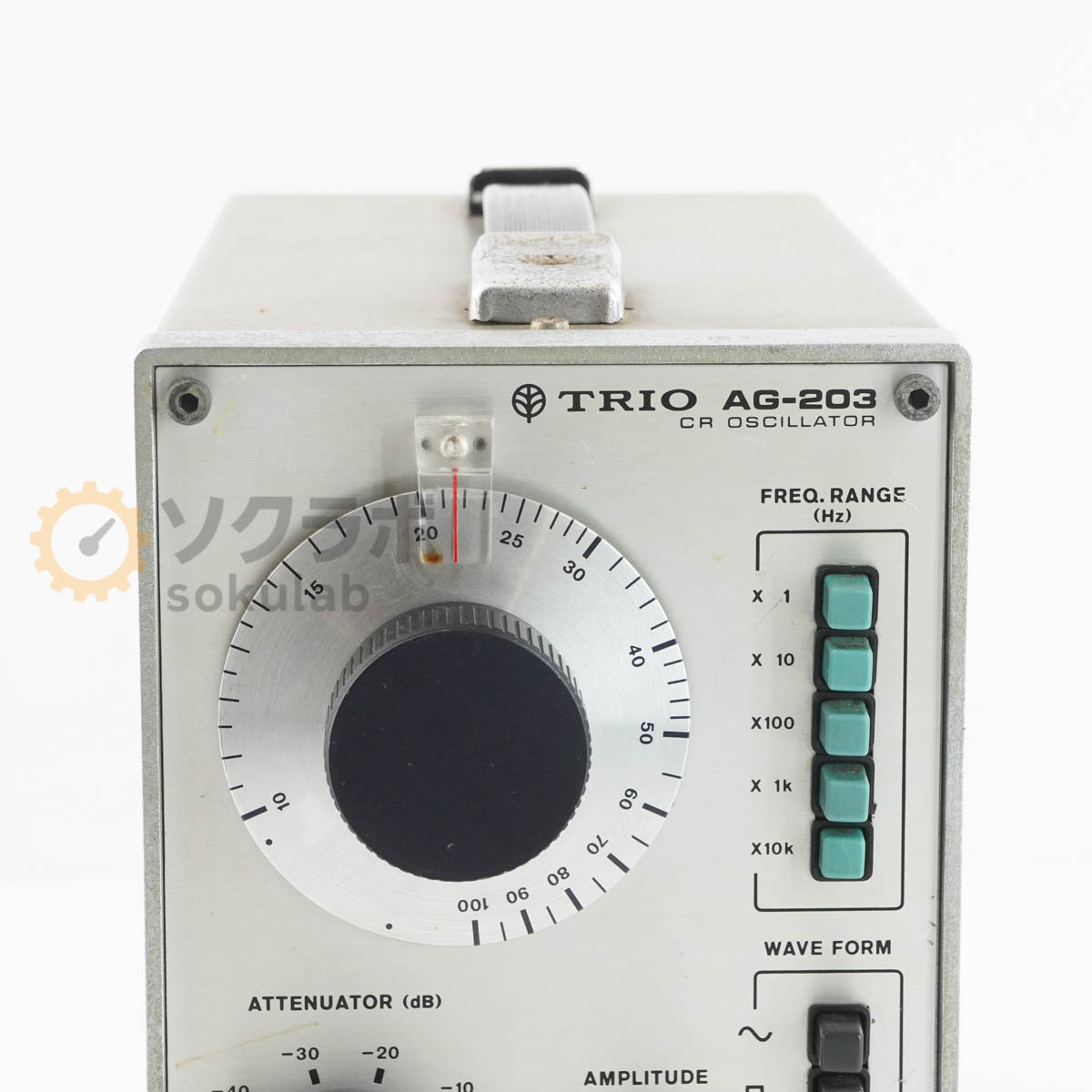 TRIO AG-203 CRオシレーター TRIO☆AG-203☆CR OSCILLATOR・ジャンク AG-203 TRIO CR 管理5Y1030A