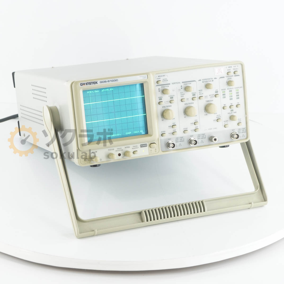 Gw INSTEK GOS-6103C - 画像 1