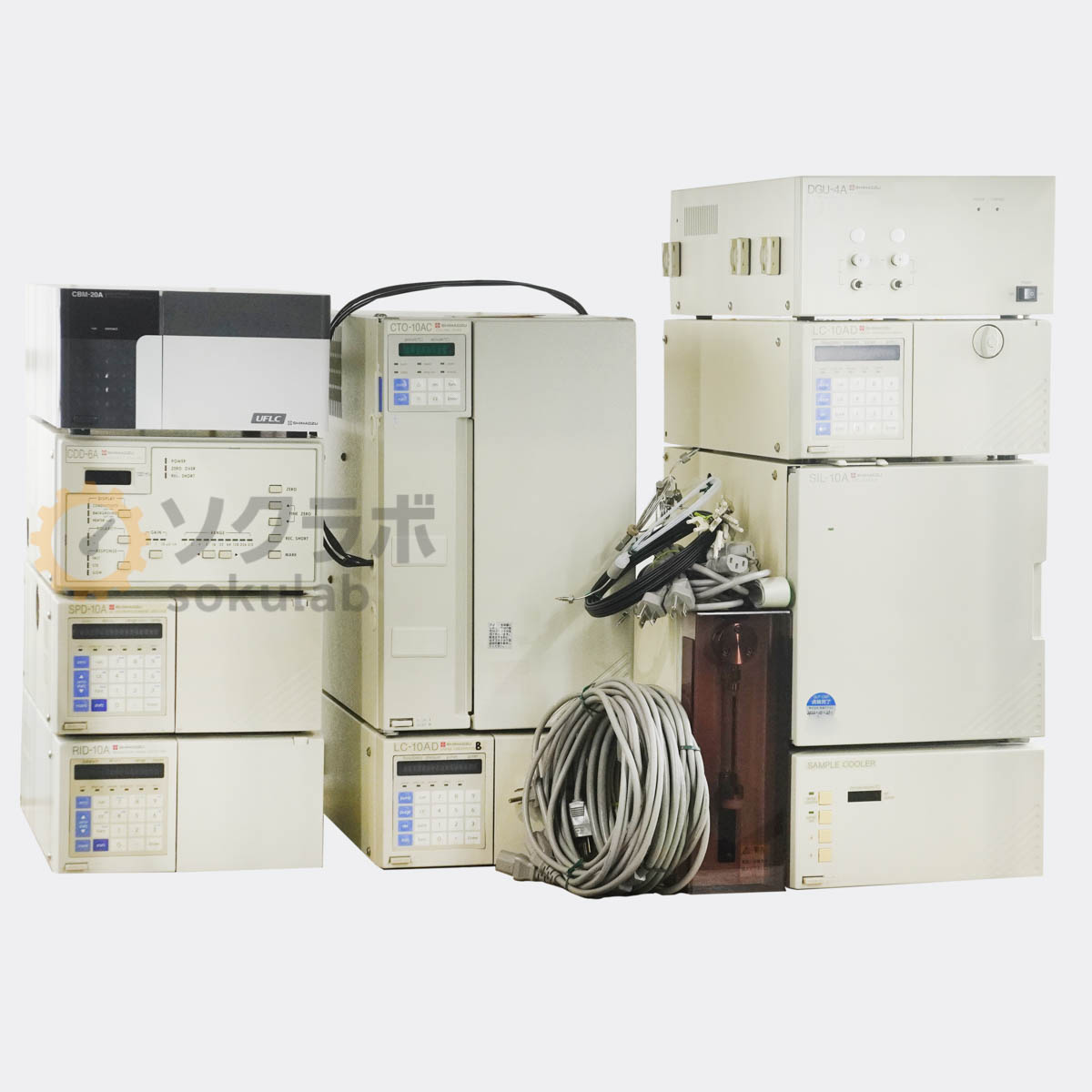 SHIMADZU CBM-20A CDD-6A SPD-10A RID-10A LC-10AD SIL-10A CTO-10AC DGU-4A - 画像 1