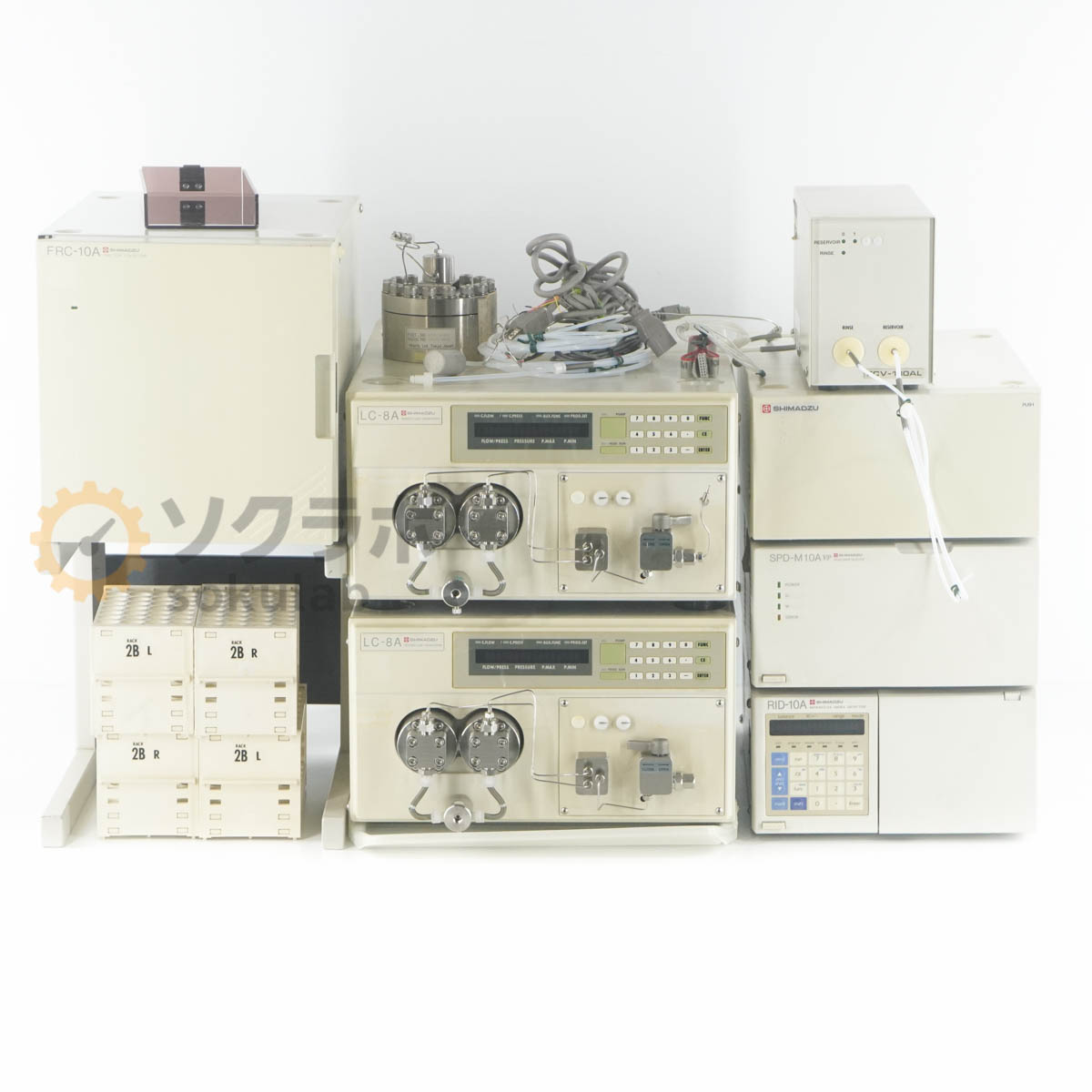 SHIMADZU LC-8A FRC-10A RID-10A SPD-M10AVP FCV-130AL - 画像 1